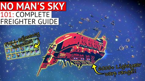 How to Fully Upgrade your Freighter in No Man's Sky .